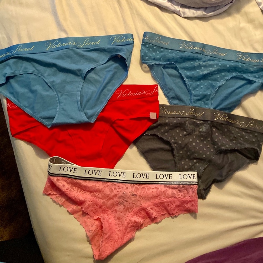 5 pairs Victoria secret underwear